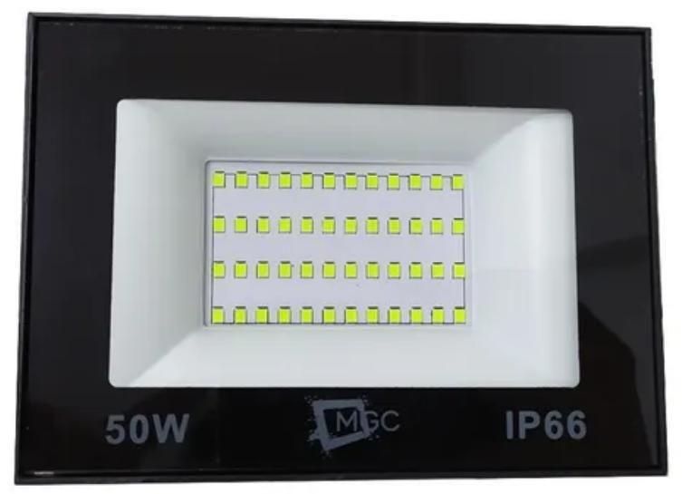 Imagem de Luminária Refletor Holofote 50W Led Verde Bivolt Ip-66