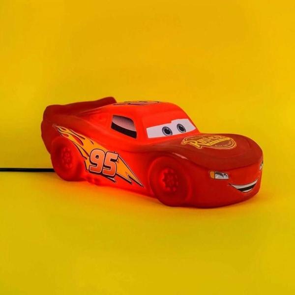 Luminária Relâmpo Mcqueen Disney - Usare 1758 Imagem de Luminária Relâmpo Mcqueen Disney - Usare 1758
