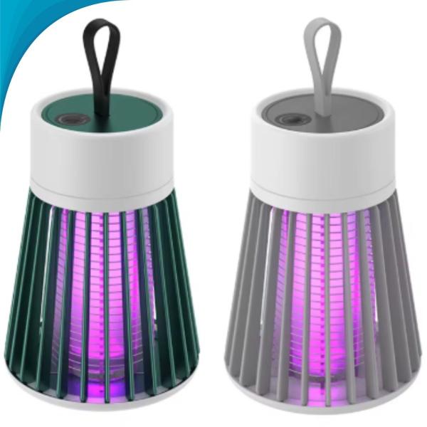 Imagem de Luminaria Repelente de Mosquitos Portátil Com Luz UV Ideal Para Quartos Design Moderno Com Garantia