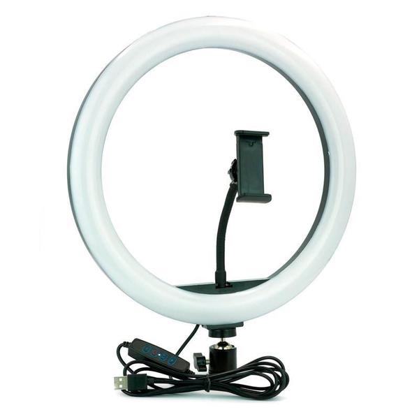 Imagem de Luminária Ring Light 26Cm Com Suporte Para Celular