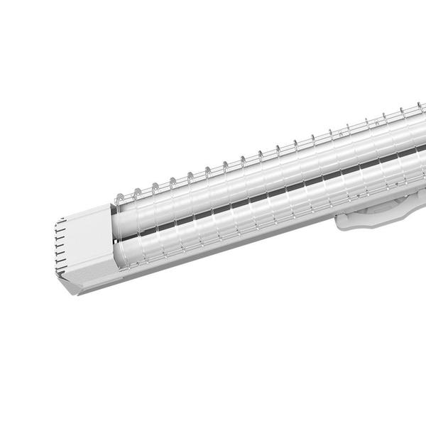 Imagem de Luminária Sobrepor Taschibra Lumifácil 60cm C/ 2 Tubo LED 6500K Bivolt