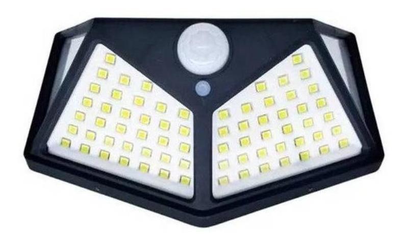 Imagem de Luminária Solar 100 Leds c/ Sensor de Presença - VALECOM