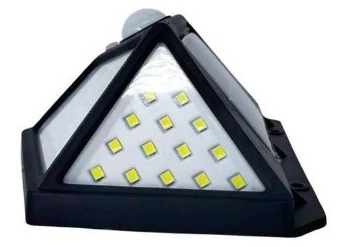 Luminária Solar 100 Leds Sensor Presença Água - VALECOM Imagem de Luminária Solar 100 Leds Sensor Presença Água - VALECOM