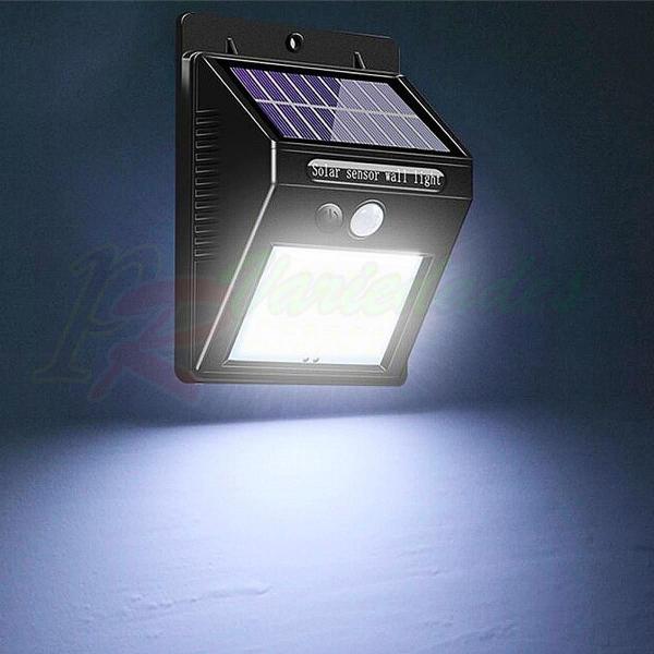 Imagem de Luminária Solar Arandela 30led Sensor Movimento Lky0030-2