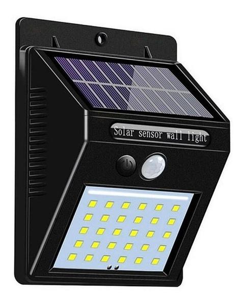 Imagem de Luminária Solar Arandela Kit 2 - 30 LED Sensor de Presença