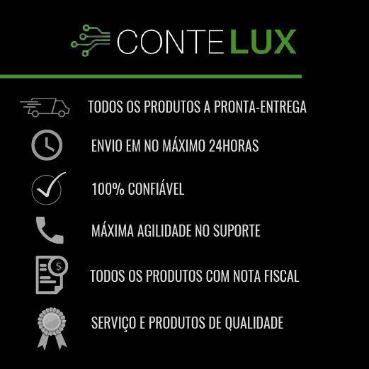 Imagem de Luminária Solar Contelux Led 100w para Poste com Sensor e Controle