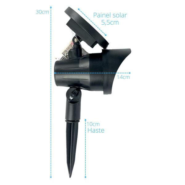 Luminária Solar Espeto Para Jardim Lâmpada Solar Led - Daiso Imagem de Luminária Solar Espeto Para Jardim Lâmpada Solar Led