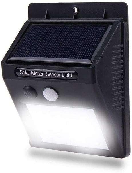 Imagem de Luminaria Solar Led Lampada 48 Leds Sensor Movimento Parede