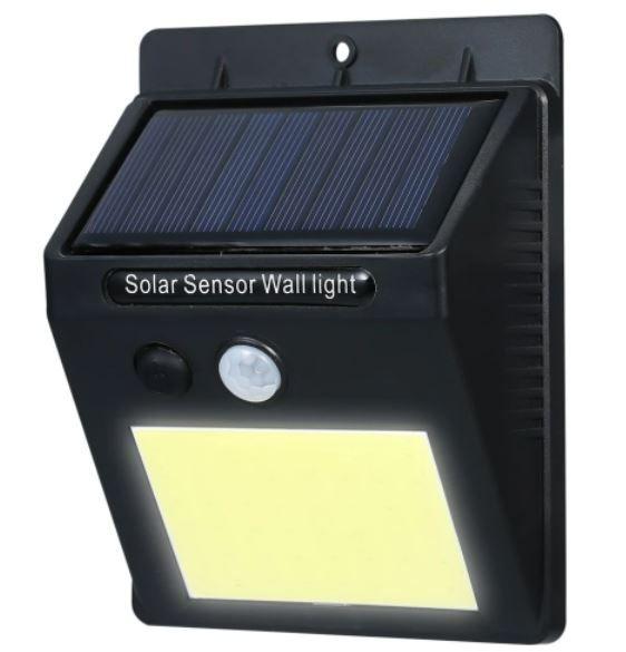 Imagem de Luminária Solar Luz Led Com Sensor De Presença Automático