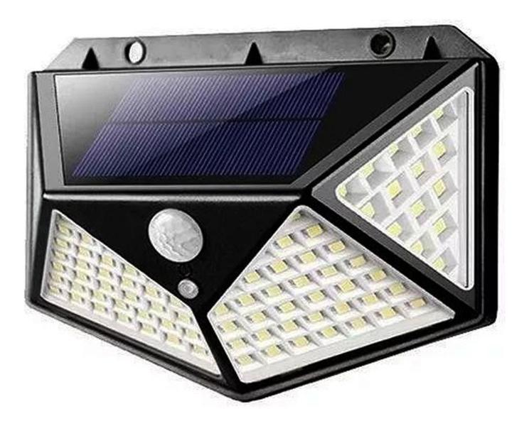 Imagem de Luminária Solar Parede 100Led Sensor Presença