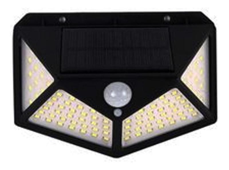 Imagem de Luminária Solar Parede 100Led Sensor Presença