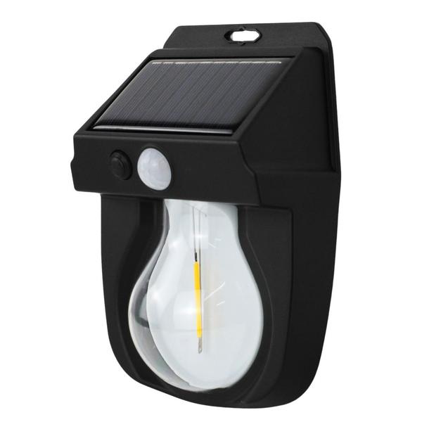 Luminária Solar Parede Sensor de Movimento Prova D'água - Luminária Solar Parede Sensor Presença Imagem de Luminária Solar Parede Sensor de Movimento Prova D'água
