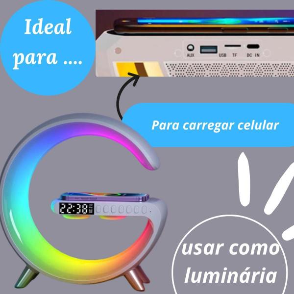 Imagem de Luminária Speaker Premium Com Carregador