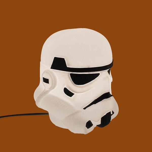 Imagem de Luminária Stormtrooper Star Wars Abajur Mesa Grande