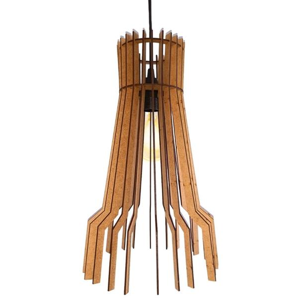 Luminária Teto tipo Pendente BANGKOK MDF - Completa - LENOBRE Imagem de Luminária Teto tipo Pendente BANGKOK MDF - Completa