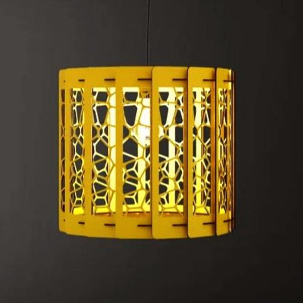 Luminária Teto tipo Pendente em MDF - Completa - LENOBRE Imagem de Luminária Teto tipo Pendente em MDF - Completa