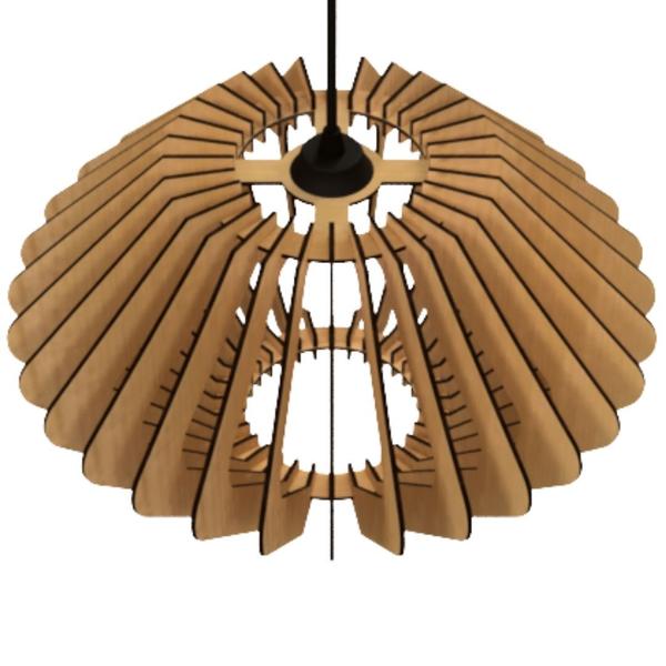 Luminária Teto tipo Pendente VINCI MDF - Completa - LENOBRE Imagem de Luminária Teto tipo Pendente VINCI MDF - Completa