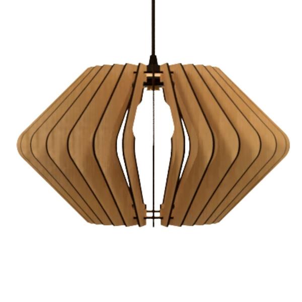 Luminária Teto tipo Pendente VINCI MDF - Completa - LENOBRE Imagem de Luminária Teto tipo Pendente VINCI MDF - Completa