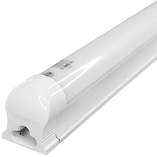 Imagem de Luminária Tubular T8 9W 60Cm Bivolt Branco Frio 6500K