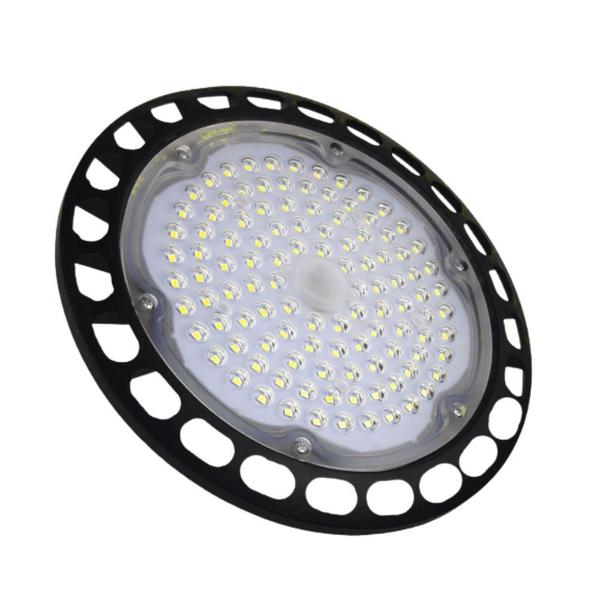 Imagem de Luminaria Ufo Led 100w  Highbay 120º Galpao Empresa Industrias Segurança Kit  com 5 uni 1248