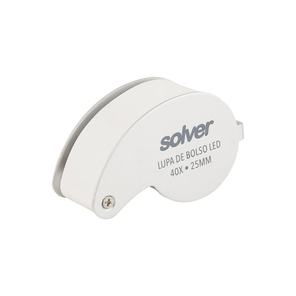 Imagem de Lupa de Bolso 40X LED Solver SLD-130