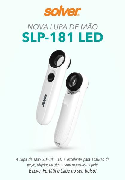 Imagem de Lupa de Mão LED Solver SLP-181