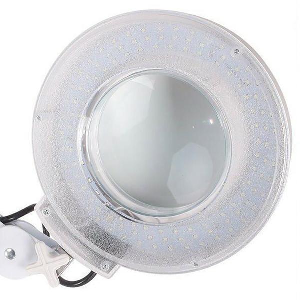 Imagem de Lupa Luminária 120 Leds Smd Tripé Altura Regulável 4 Rodas