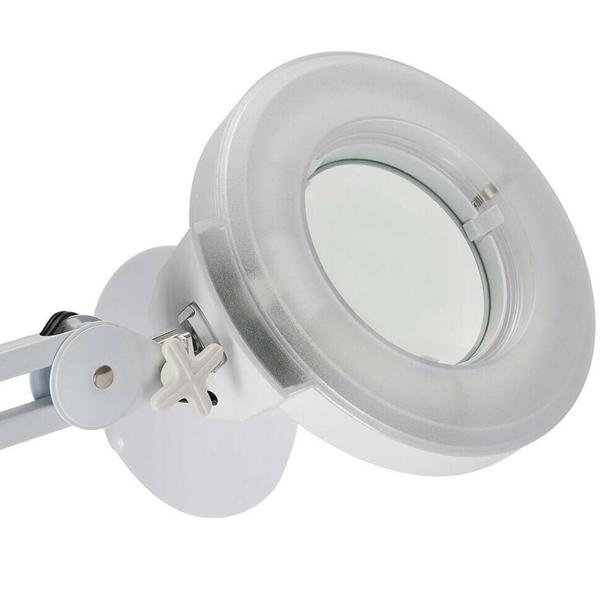 Imagem de Lupa Luminária 120 Leds Smd Tripé Altura Regulável 4 Rodas