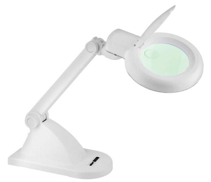 Imagem de Lupa Luminária de Mesa Led 3D 12D Touch Bivolt Solver HL-200