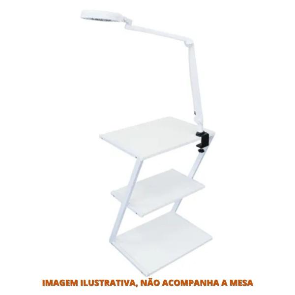 Imagem de Lupa Luminária Ultra 5 LED Apoio de Mesa - Estek