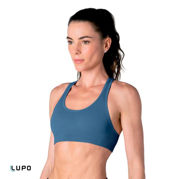 Imagem de Lupo Seamless Dry Esporte Top Feminino Duplo Tecido