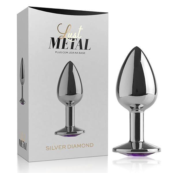 Imagem de Lust Metal - Plug Silver Diamond