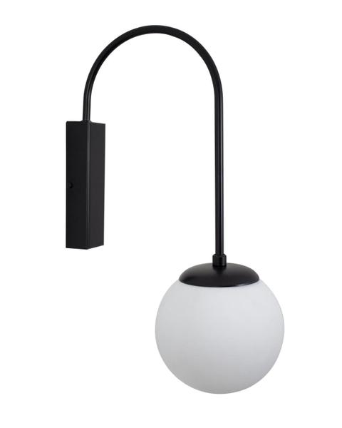 Imagem de Lustre Arandela Bola 12cm Globo Preto 276