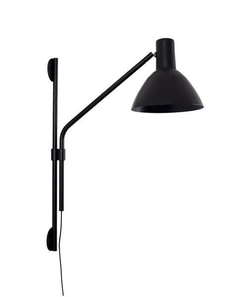 Lustre Arandela Cone Retro Articulada Preto 154 - ILUMINAMUNDO Imagem de Lustre Arandela Cone Retro Articulada Preto 154