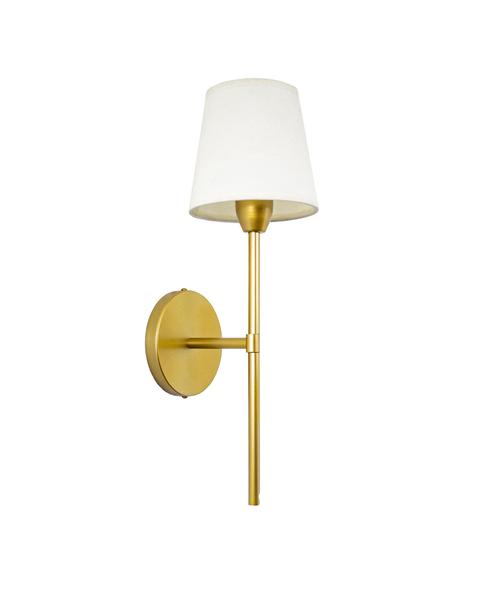 Imagem de Lustre Arandela Cúpula Tocheiro Redondo Dourado Fosco 192