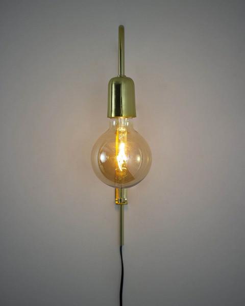 Imagem de Lustre Arandela Haste Articulada Industrial Dourada 793/1 Spotline