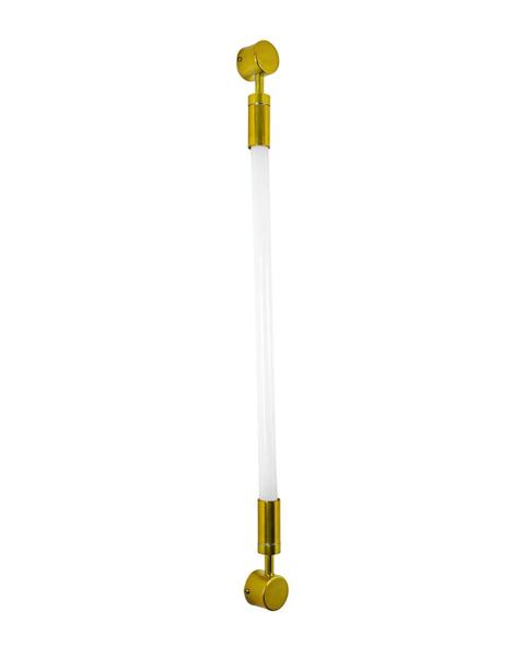 Imagem de Lustre Arandela Slim Tubular T8 60cm/120cm Dourado Polido 187