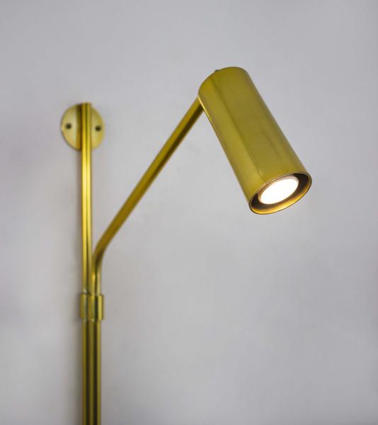 Lustre Arandela Tubo Cilindro Articulada Dourado Gold Polido 132 - ILUMINAMUNDO Imagem de Lustre Arandela Tubo Cilindro Articulada Dourado Gold Polido 132