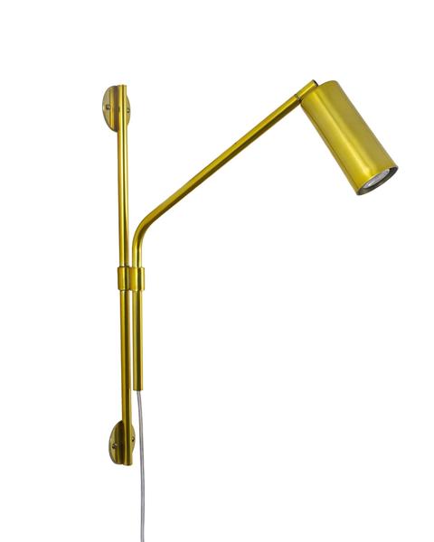 Lustre Arandela Tubo Cilindro Articulada Dourado Gold Polido 132 - ILUMINAMUNDO Imagem de Lustre Arandela Tubo Cilindro Articulada Dourado Gold Polido 132
