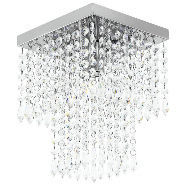 Imagem de Lustre Cristal Acrilico Marrycrilic + 2 Arandela Clearcrilic