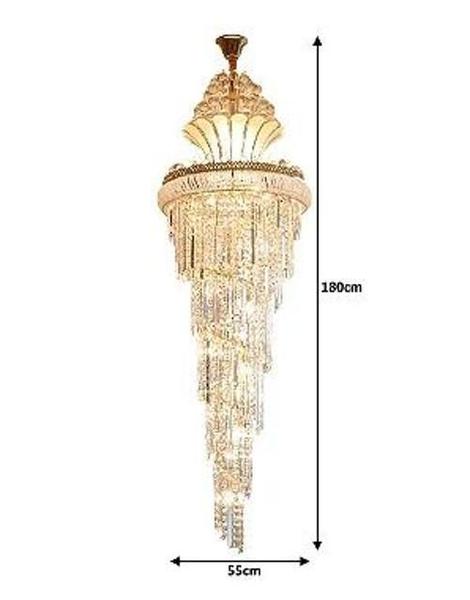 Imagem de Lustre Cristal Imperial Prime 180Cm