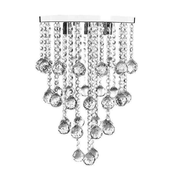 Imagem de Lustre Cristal Legitimo Classic Round Long 32 + Lamp 3000