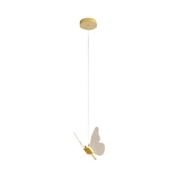 Lustre de Borboleta Moderno - Lâmpada de Acrílico para Quarto, Sala e Escritório Imagem de Lustre de Borboleta Moderno - Lâmpada de Acrílico para Quarto, Sala e Escritório