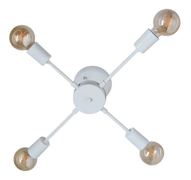 Imagem de Lustre De Braço Para 04 Lâmpadas Modelo Sputinik - Ideal Para Sala Quarto