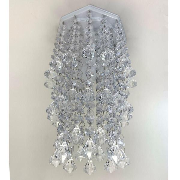 Imagem de Lustre de Cristal Acrílico Alto Brilho - Design Moderno