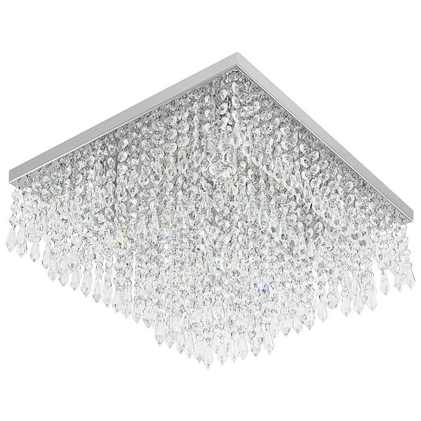 Imagem de Lustre De Cristal Acrilico Dreamcrillic 40x40 com Lâmp 6000