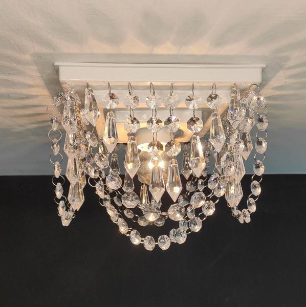 Imagem de Lustre de cristal acrílico - Kit com 2 - Design moderno