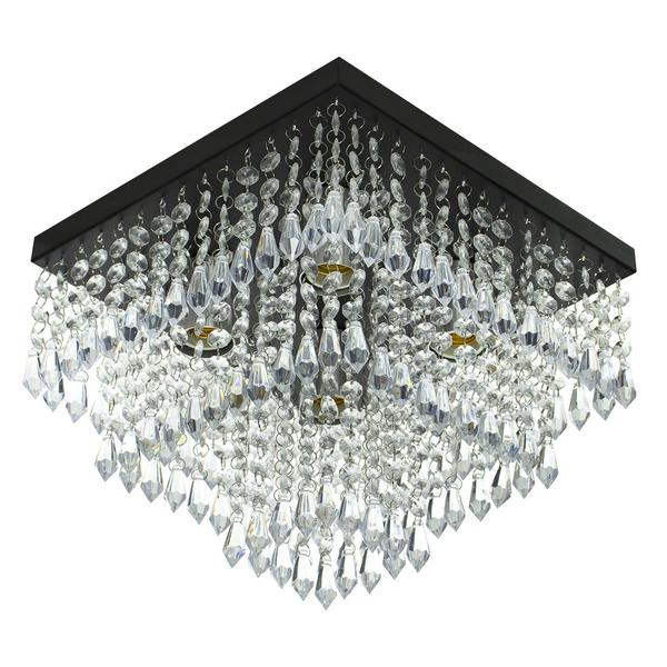 Imagem de Lustre De Cristal Acrilico Sweetcrillic 30x30 Perfeito