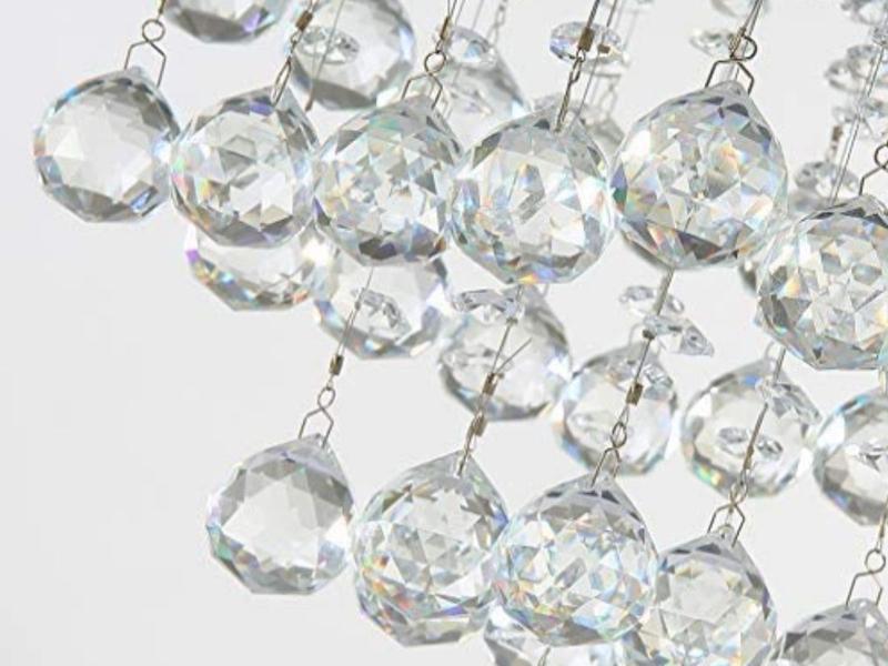 Imagem de Lustre de Cristal Brilhante Lindo Super Barato!