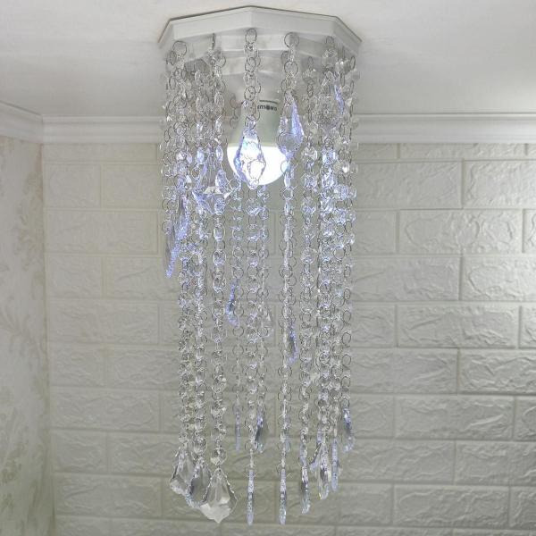 Imagem de Lustre de Cristal em Acrílico 40cm - Design Moderno